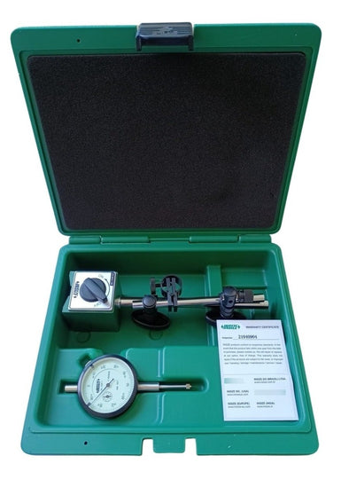 INSIZE RELOJ COMPARADOR + BASE MAGNETICA 5024